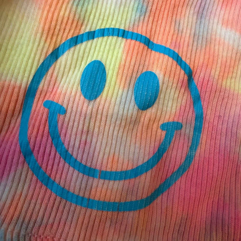 Designer Rock & Candy Girls' Tie-Dye Smile Tank - Picture 3 of 6